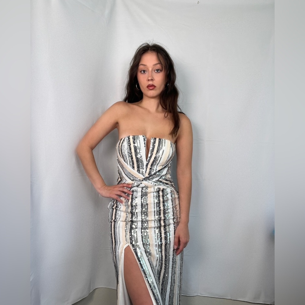 Lulu’s Long Sequin Dress